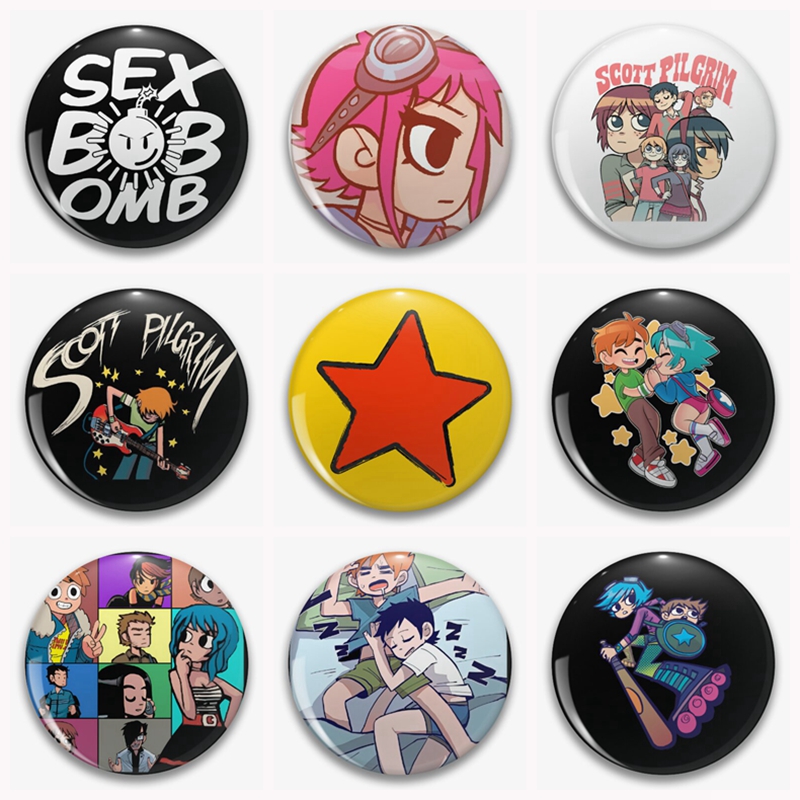 31 stil Anime Scott Hacı Walla - Pin Button Badge incelemesi ve fiyatı