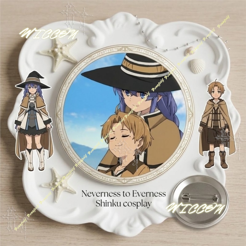 ​ ​ Anime Mushoku Tensei İşsiz - Pin Button Badge incelemesi ve fiyatı