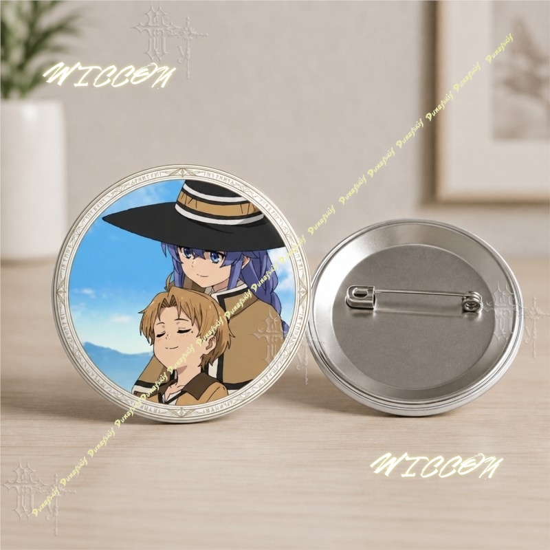 ​ ​ Anime Mushoku Tensei İşsiz - Pin Button Badge incelemesi ve fiyatı
