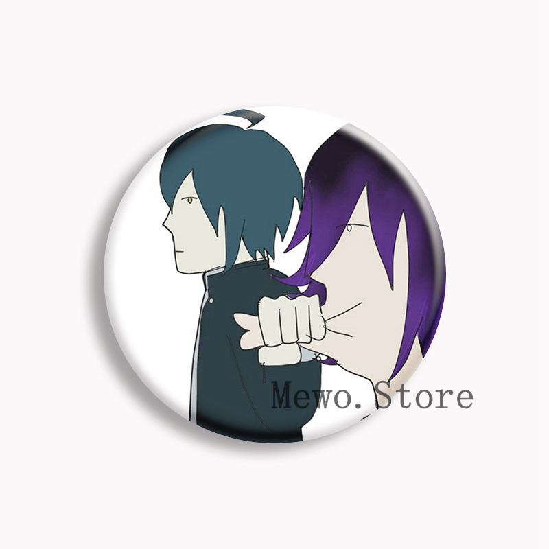 Kokichi Ouma Shuichi Saihara D - Pin Button Badge incelemesi ve fiyatı
