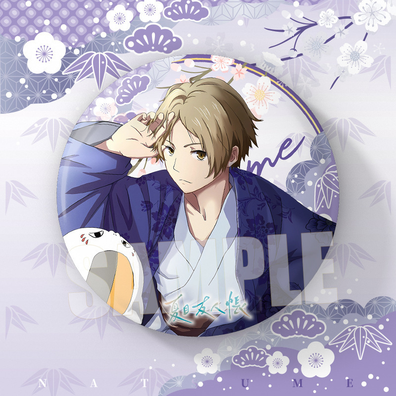 Anime Natsume Yuujinchou Yeni  - Pin Button Badge incelemesi ve fiyatı