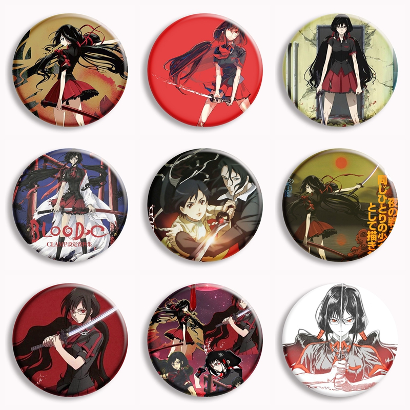 Klasik Anime Blood-C Yumuşak D - Pin Button Badge incelemesi ve fiyatı