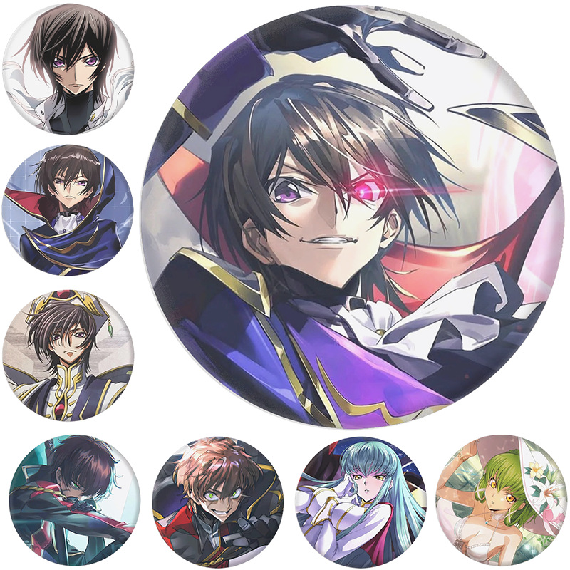 Lelouch Lamperouge Rozet Anime - Pin Button Badge incelemesi ve fiyatı