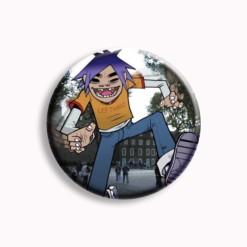 Gorillaz Rock Band Anime yumuş - Pin Button Badge incelemesi ve fiyatı